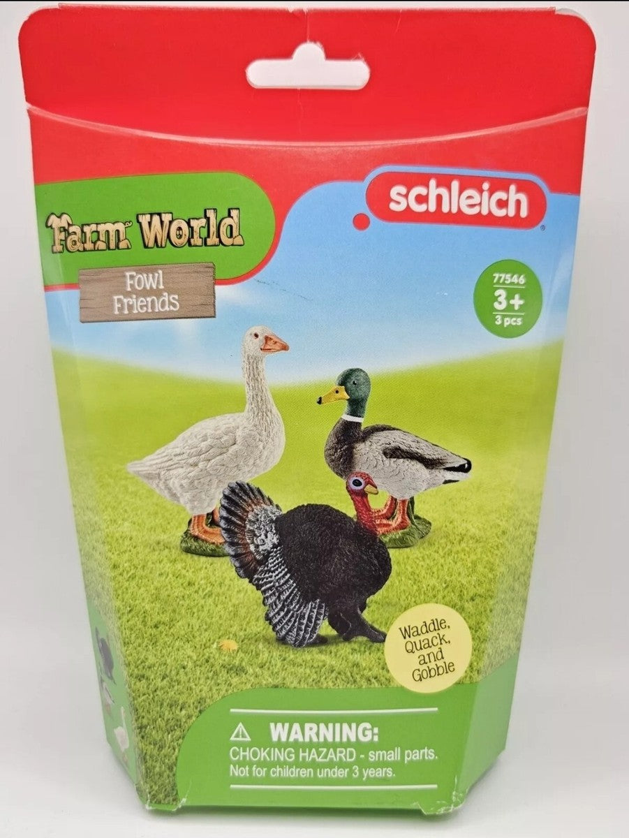 Schleich - 77546 | Farm World: Fowls and Friends