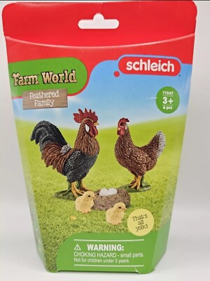 Schleich - 77547 | Farm World: Feathered Family